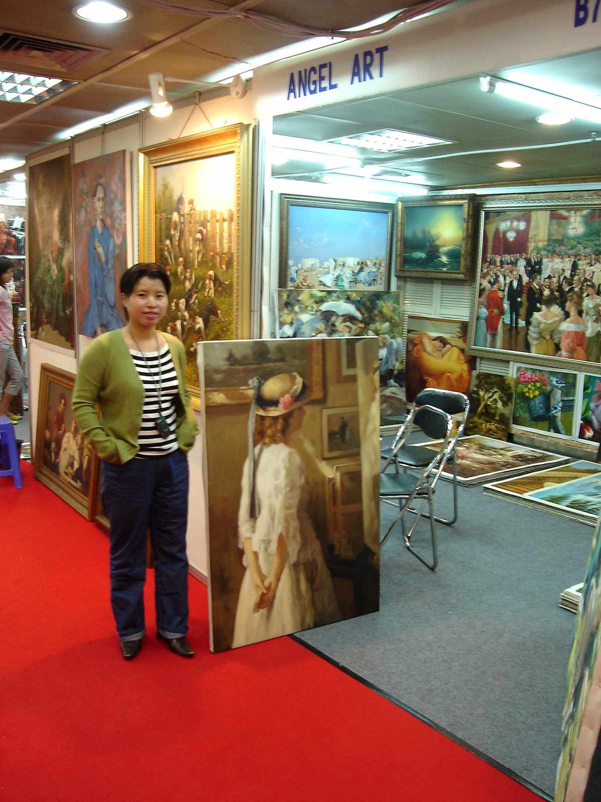 At the Canton Fair, October 2005.